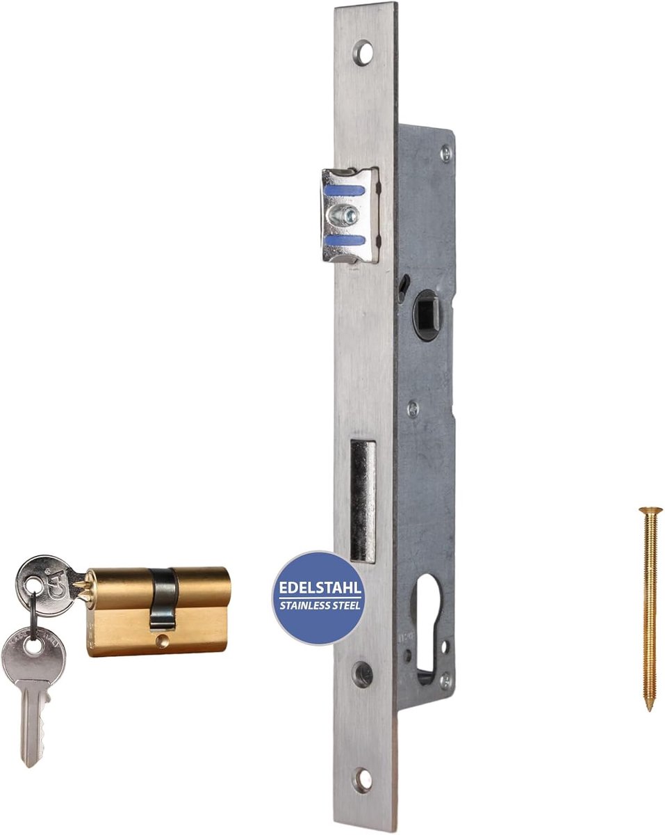 Slot voor draaituinen 25 mm - profielcilinder - robuuste bescherming - ideale oplossing voor tuindeuren - ShopVlot
