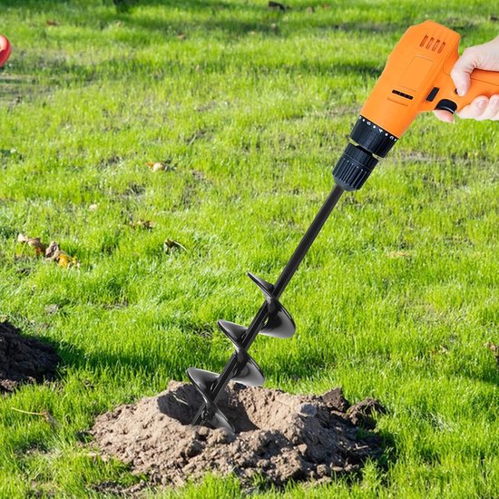 Tuinboor voor Boormachine - Grondboor voor Planten en Bloembollen - Professioneel Graafgereedschap van Saewelo — afbeelding 2