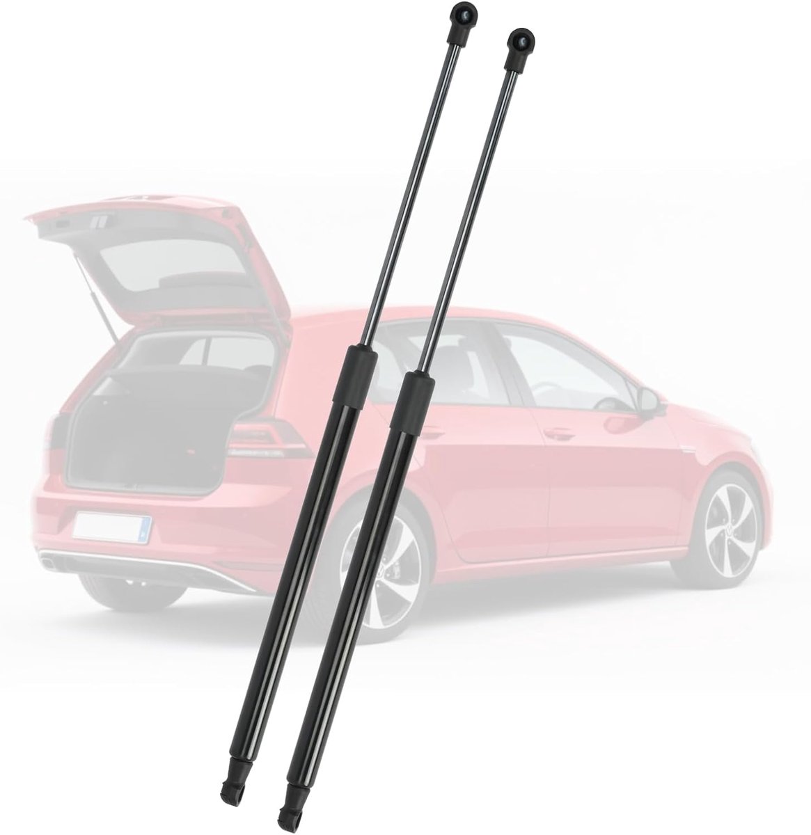 Achterklep veren voor VW Golf 2012-2019 - 520N vervangingsset - 2 stuks voor optimale functionaliteit - ShopVlot
