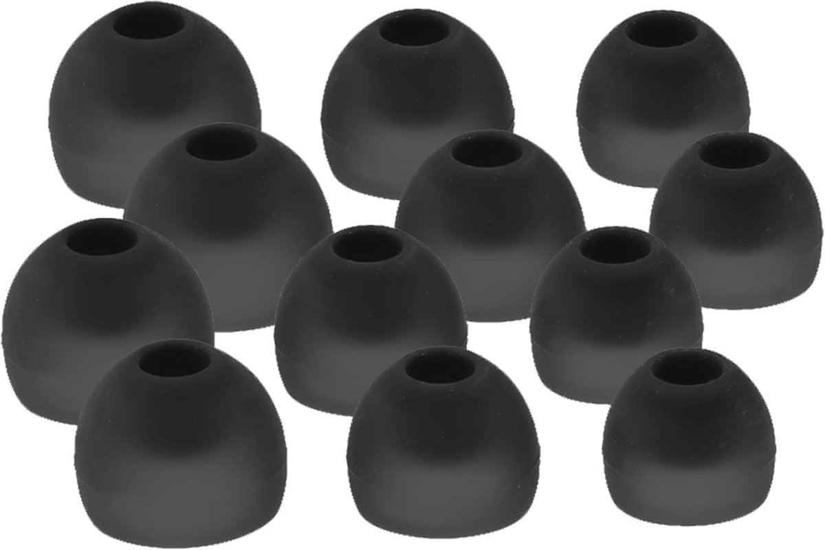 Earmuffs vervangpads - zachte silicone - 3 maten, 6 paar - waterdicht en beschermend - ShopVlot