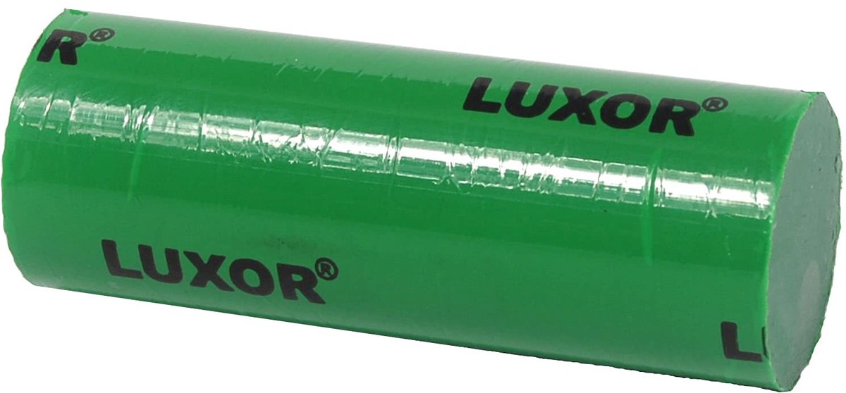 Polijstpasta groen Ø 30 x 80 mm - voor alle metalen en plastics - hoogglans afwerking - ideaal voor sieraden - ShopVlot