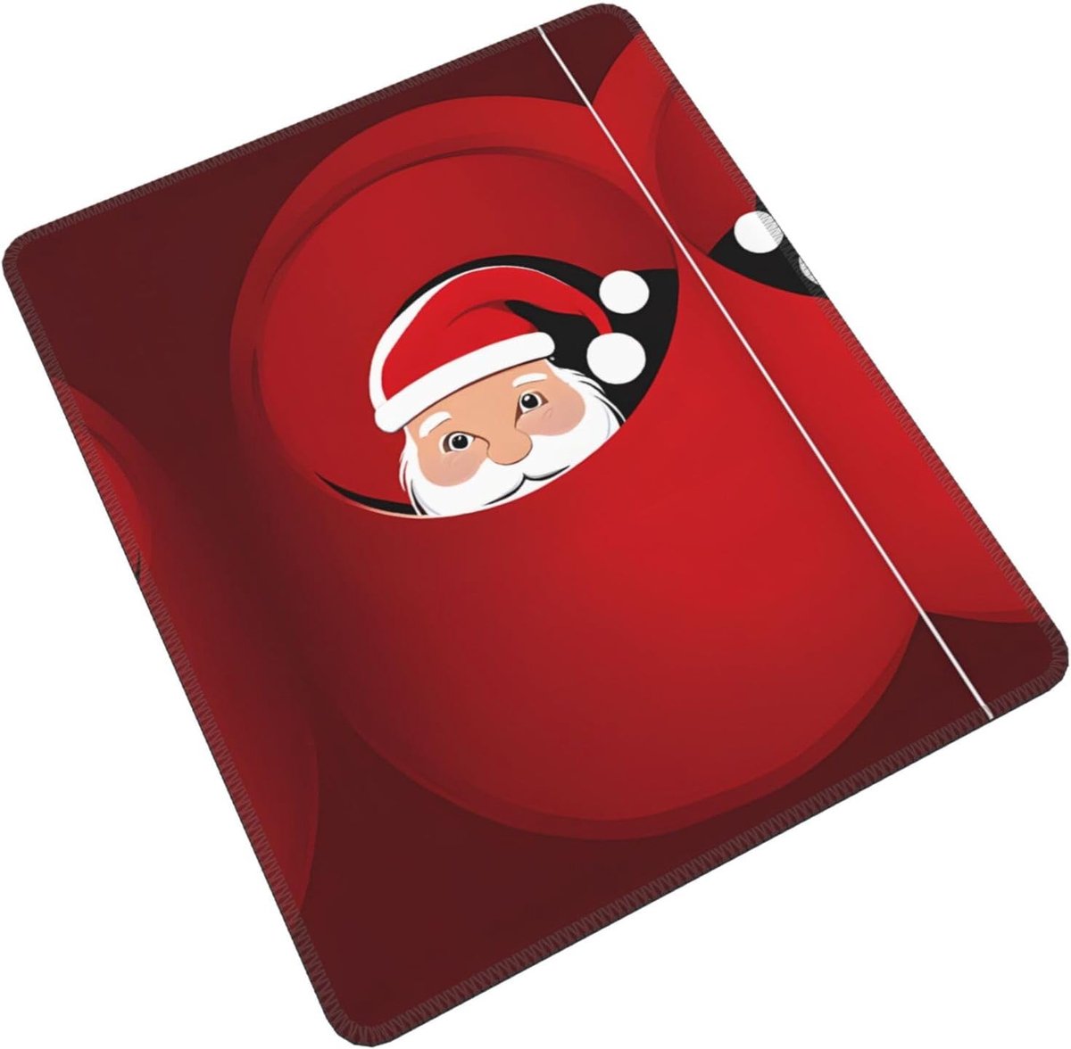 Muismat Santa Claus - comfortabele rubberen onderkant - antislip ontwerp - geschikt voor thuis en kantoor - ShopVlot