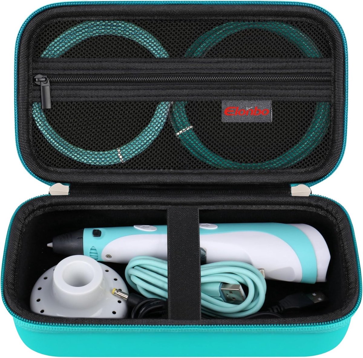 Draagtas labelmaker NIIMBOT B21/B1 - Compact formaat - Extra mesh vak voor accessoires - Ideaal voor onderweg - ShopVlot