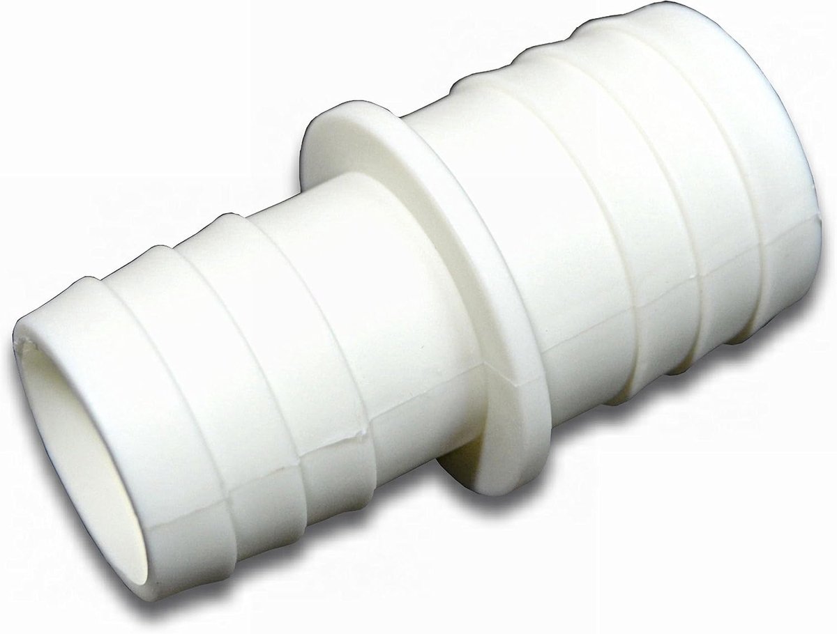 Slangverbinder 38mm x 32mm - ABS kunststof - onbreekbaar - ideaal voor waterafvoer - ShopVlot
