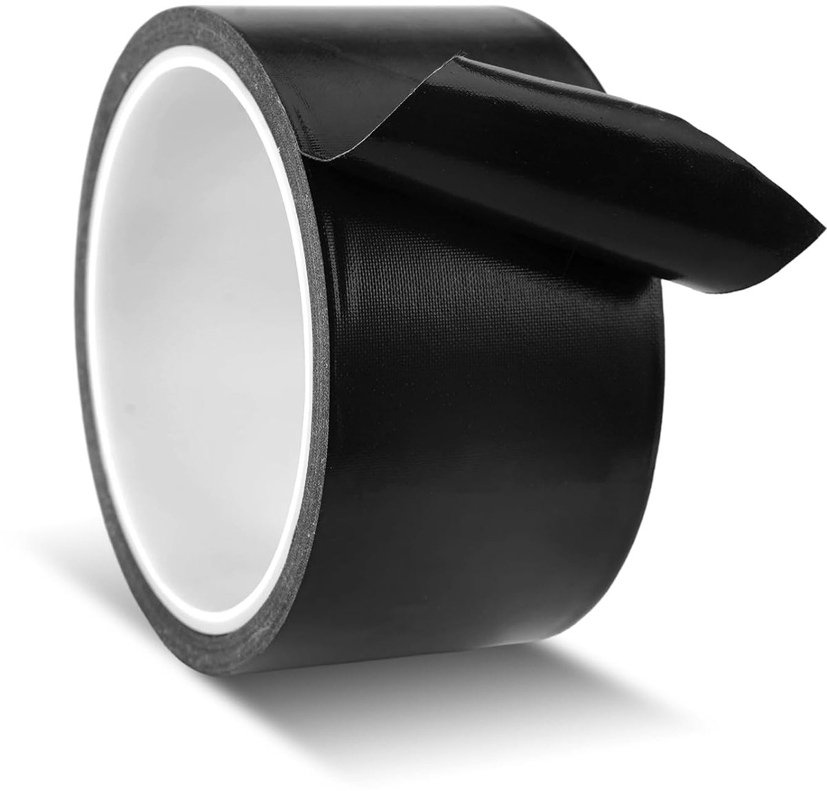 Teflon tape 50mm x 10m - zelfklevend zwart - hittebestendig - ideaal voor vacuümverpakkingsmachines - ShopVlot