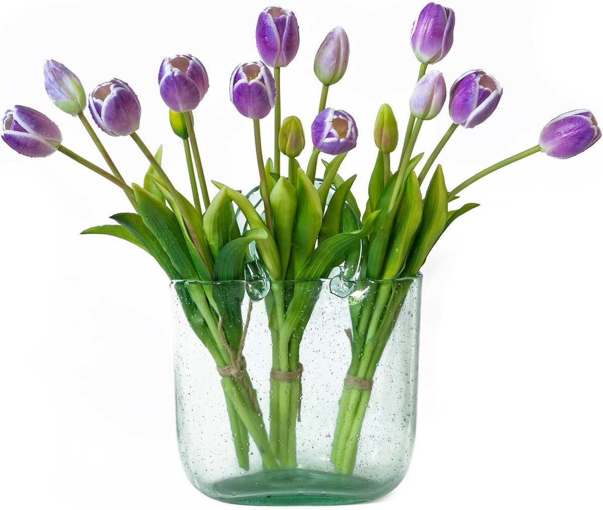 Kunstmatige Tulpen Bloemen 15 Stuks - Real Touch Latex Boeket - Perfect voor Decoratie - ShopVlot