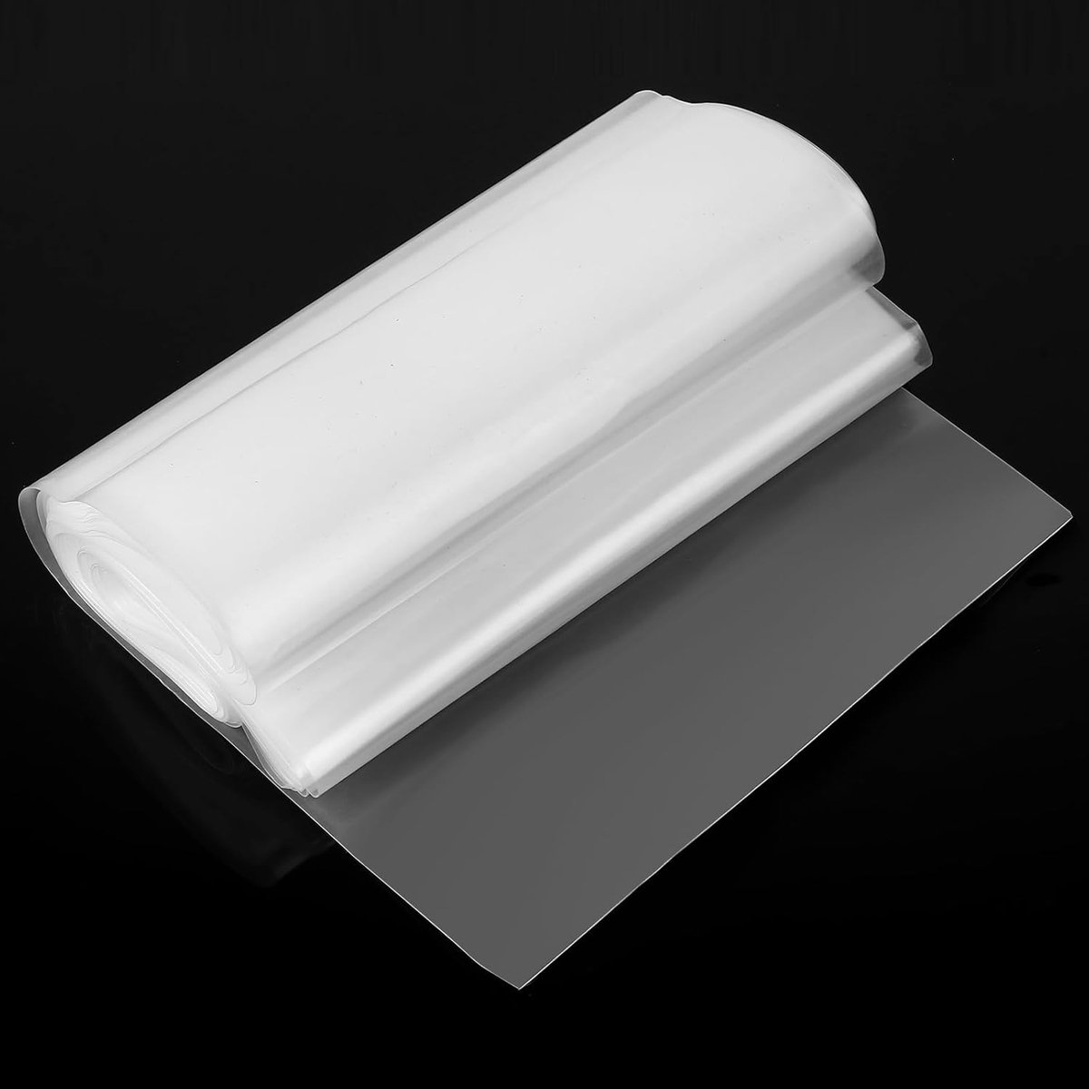 Afvoerbuis 20cm x 10m - LDPE slang - transparant - effectief voor regenafvoer - ShopVlot