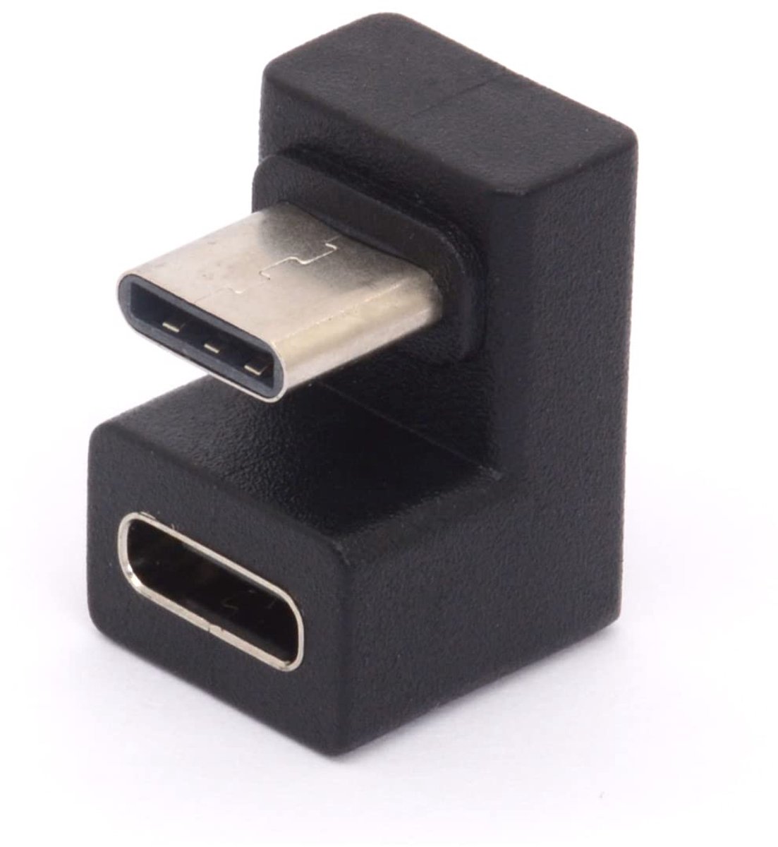 USB C U-vormige adapter - 180 graden - Type C naar Type C - Veilige datatransfer tot 10Gbps - ShopVlot