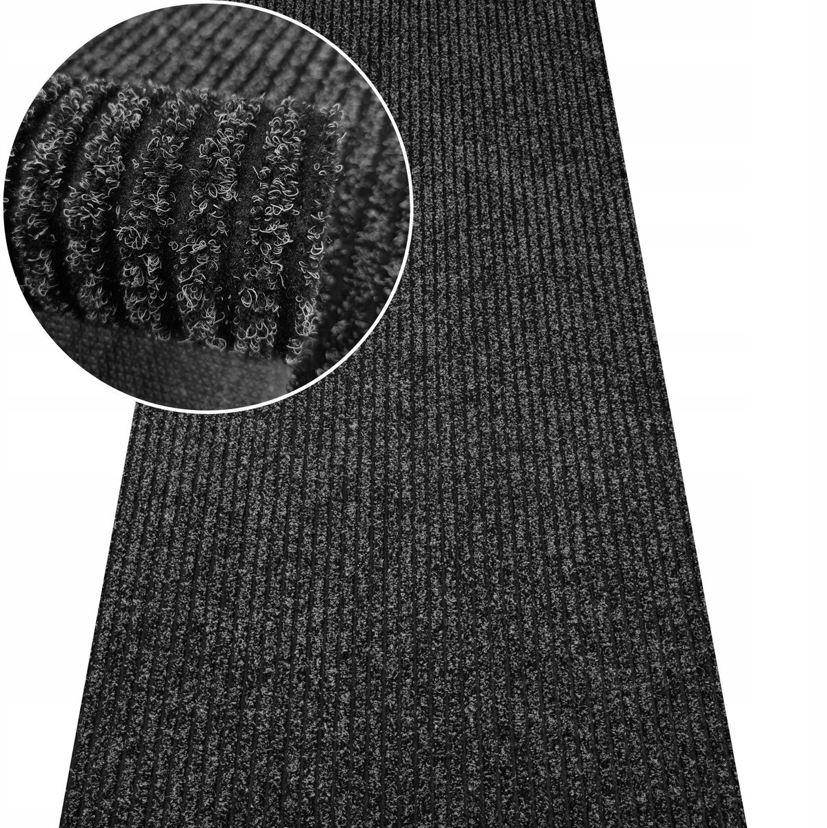 Merkloos Merkloze Deurmat op Maat - 133 cm Breed, Antislip & Reinigend
