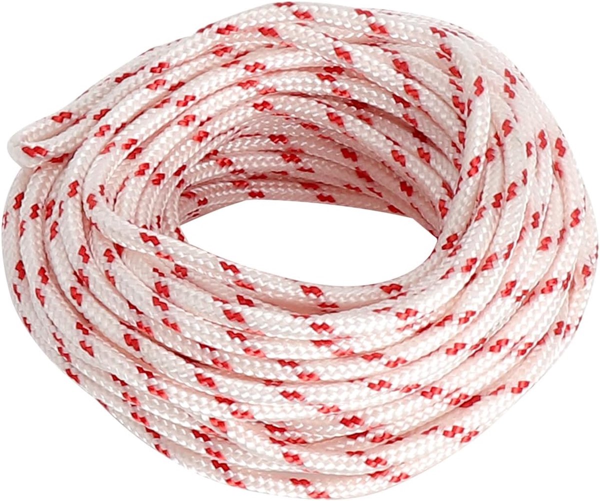 Startkoord grasmaaier 10 m 3,5 mm - sterk nylon - slijtvast - ideaal voor vervanging - SnelShoppen