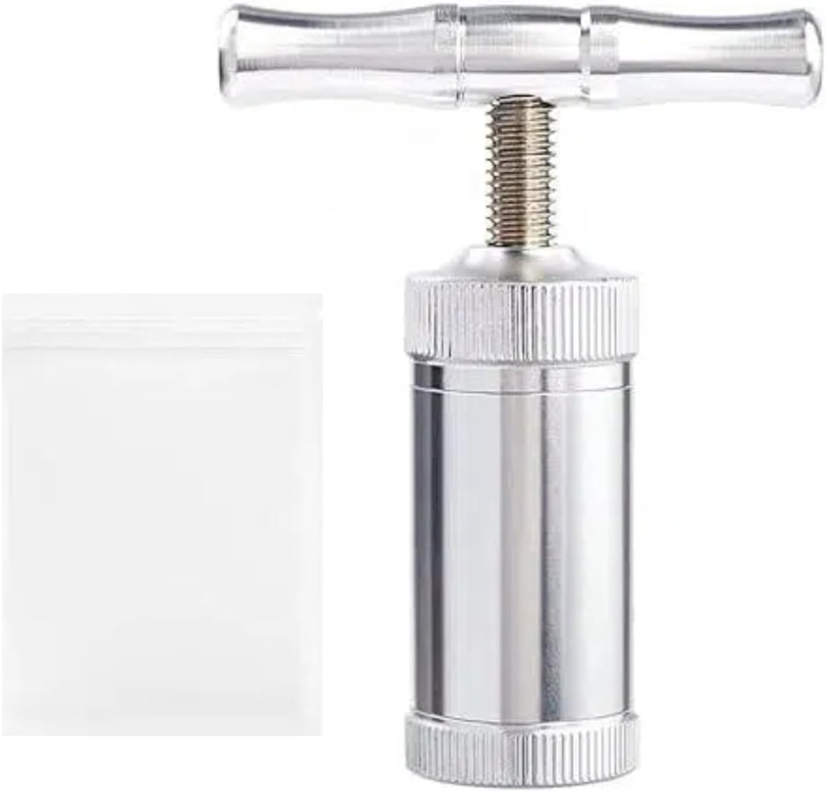 Pollen Press T-Handle Hashpers Pollen Press Cannabis Pollen Shaker T-Rose Press Durable Spice Press Small Pollen - SnelShoppen