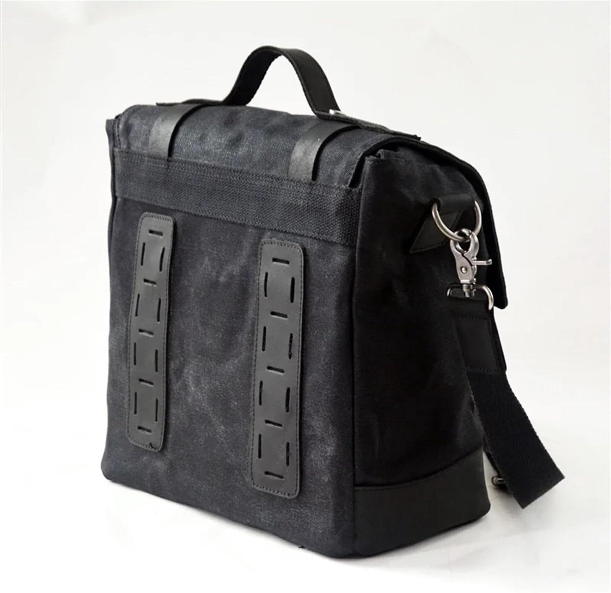 Motorfiets Pannier Tas - Zijkoffer Motorfiets - Reizen en Woon-Werkverkeer - Waterdichte Voering - 40CM*15CM*30CM - Zwart