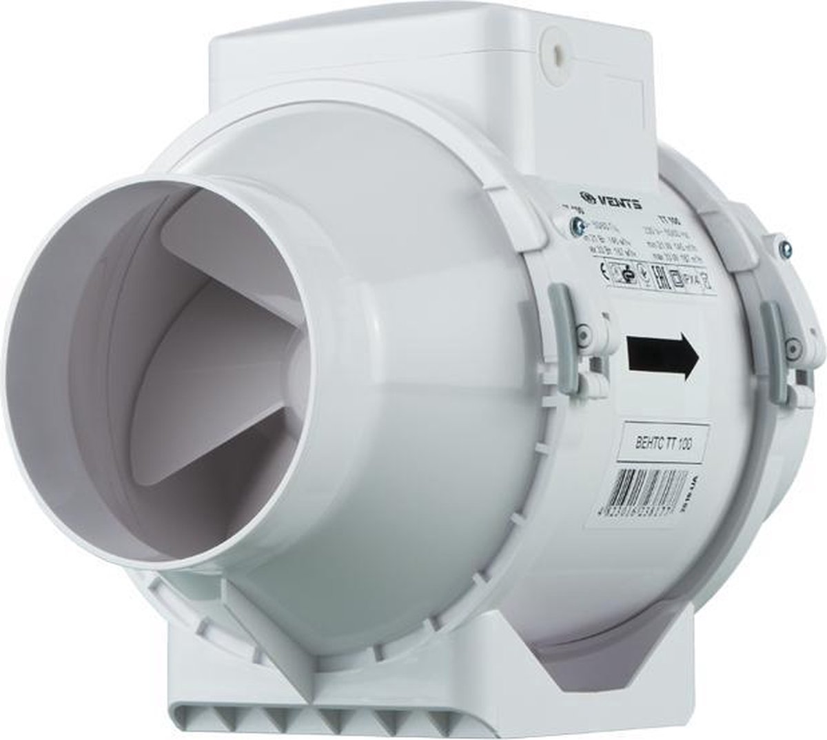 Vents TT buisventilator Ø100 mm - 187 m³/h
