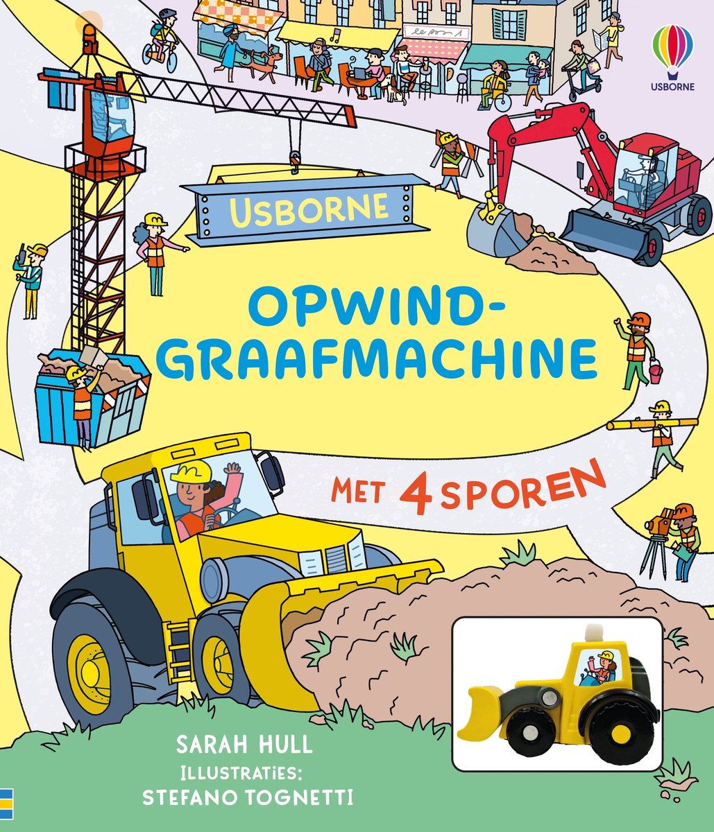 Omslag van Opwindgraafmachine