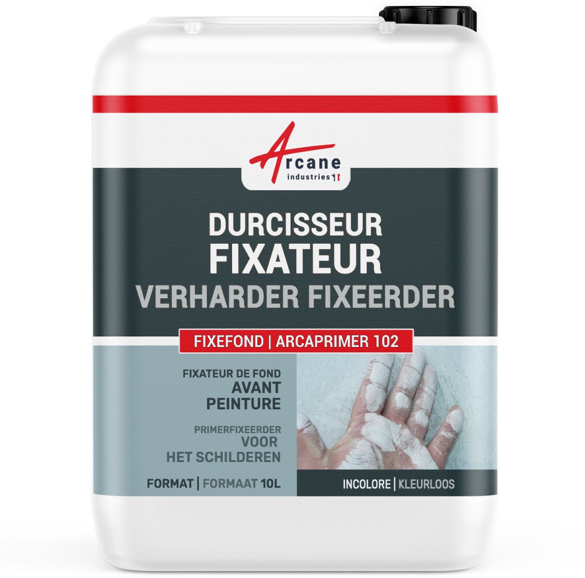 Bodemfixeermiddel voor het schilderen van brokkelige en poreuze ondergronden: ARCAPRIMER 102