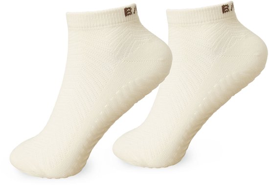 BAHE - 2Pack Studio Grippy Ankle Socks - Pilates Socks - Antislip Sokken - Grip Socks - Yogasokken van Bahe — afbeelding 2