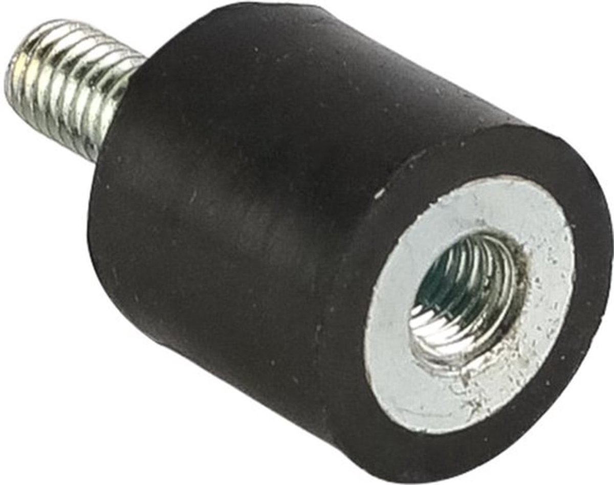 Schokdempers 4-Pack - Rubber - Trillingsdempers - Geluidsreductie - Voor luchtcompressor - Afmetingen 15 x 15 cm