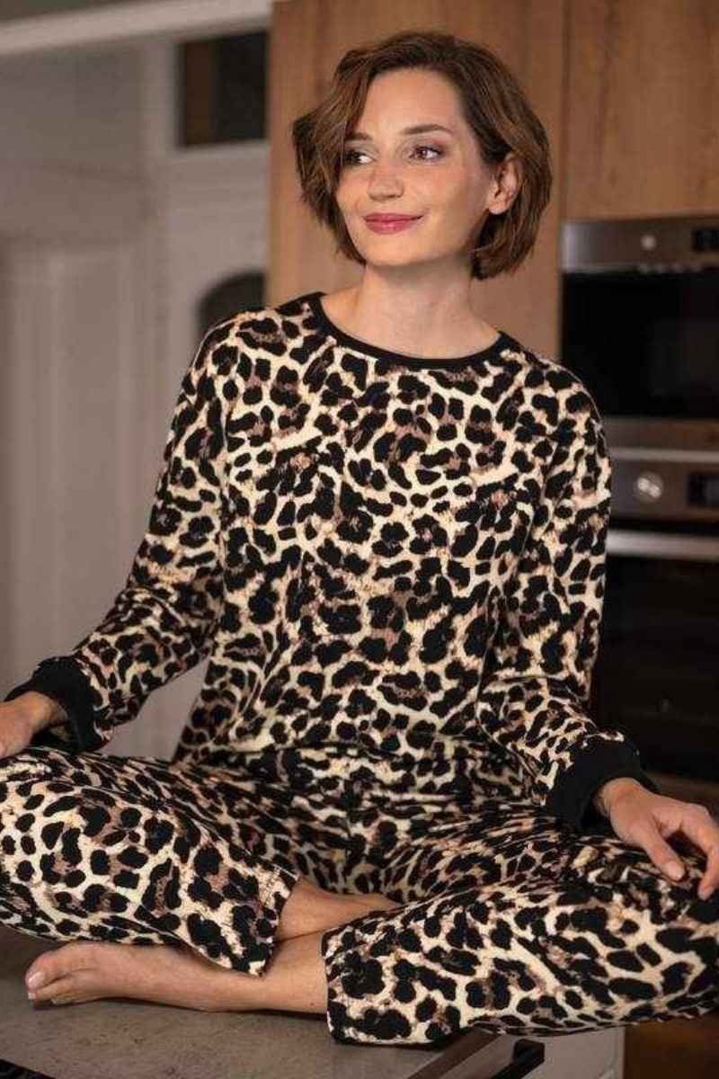 Ringella Katoenen dames pyjama veelkleurig Ringella - Meerdere kleuren - Maat - 40