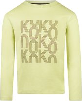 Koko Noko Jongens Longsleeve - Lime
