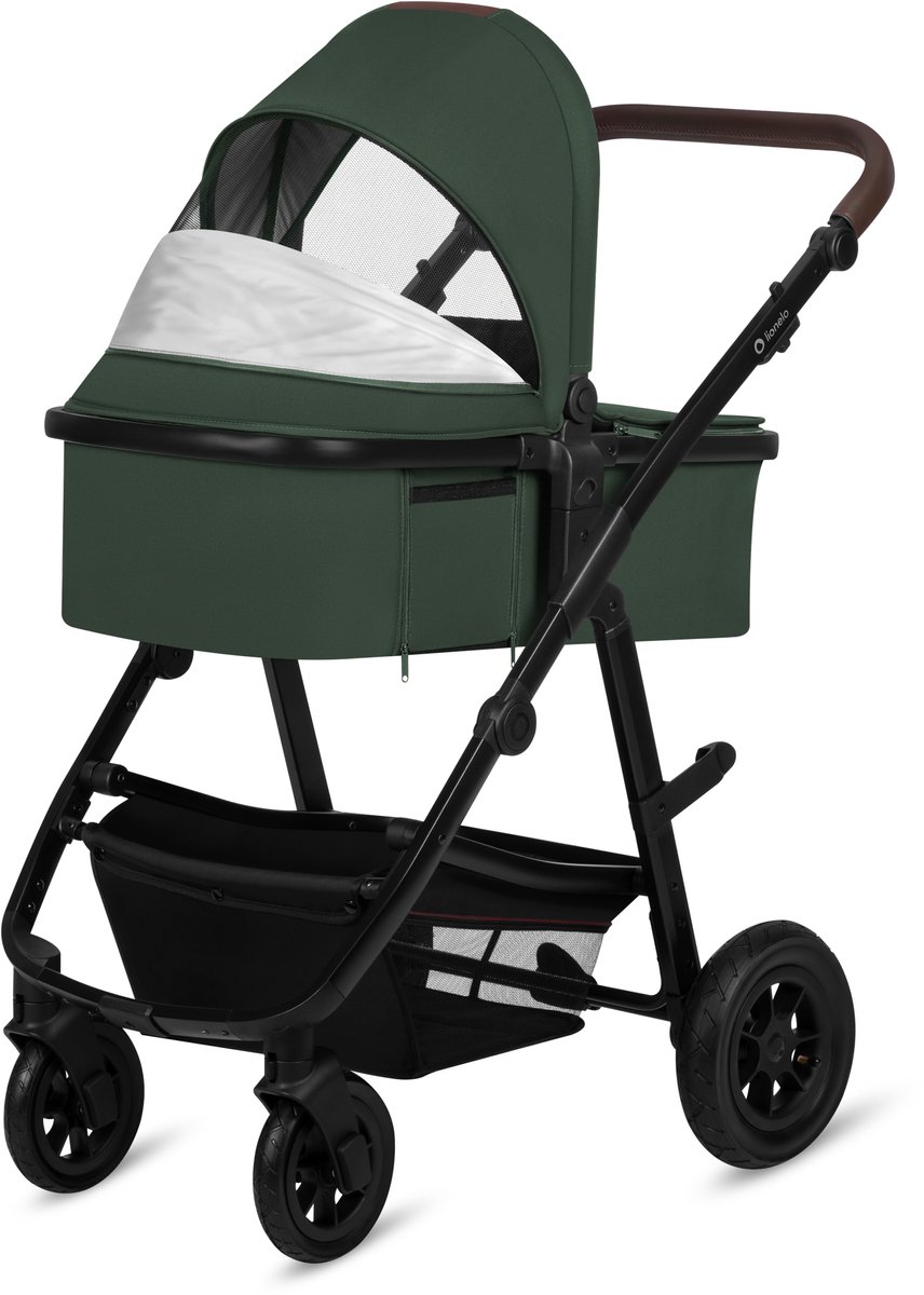 Lionelo Amber Kinderwagen 3 in 1 met Grote Luchtbanden - afbeelding 3