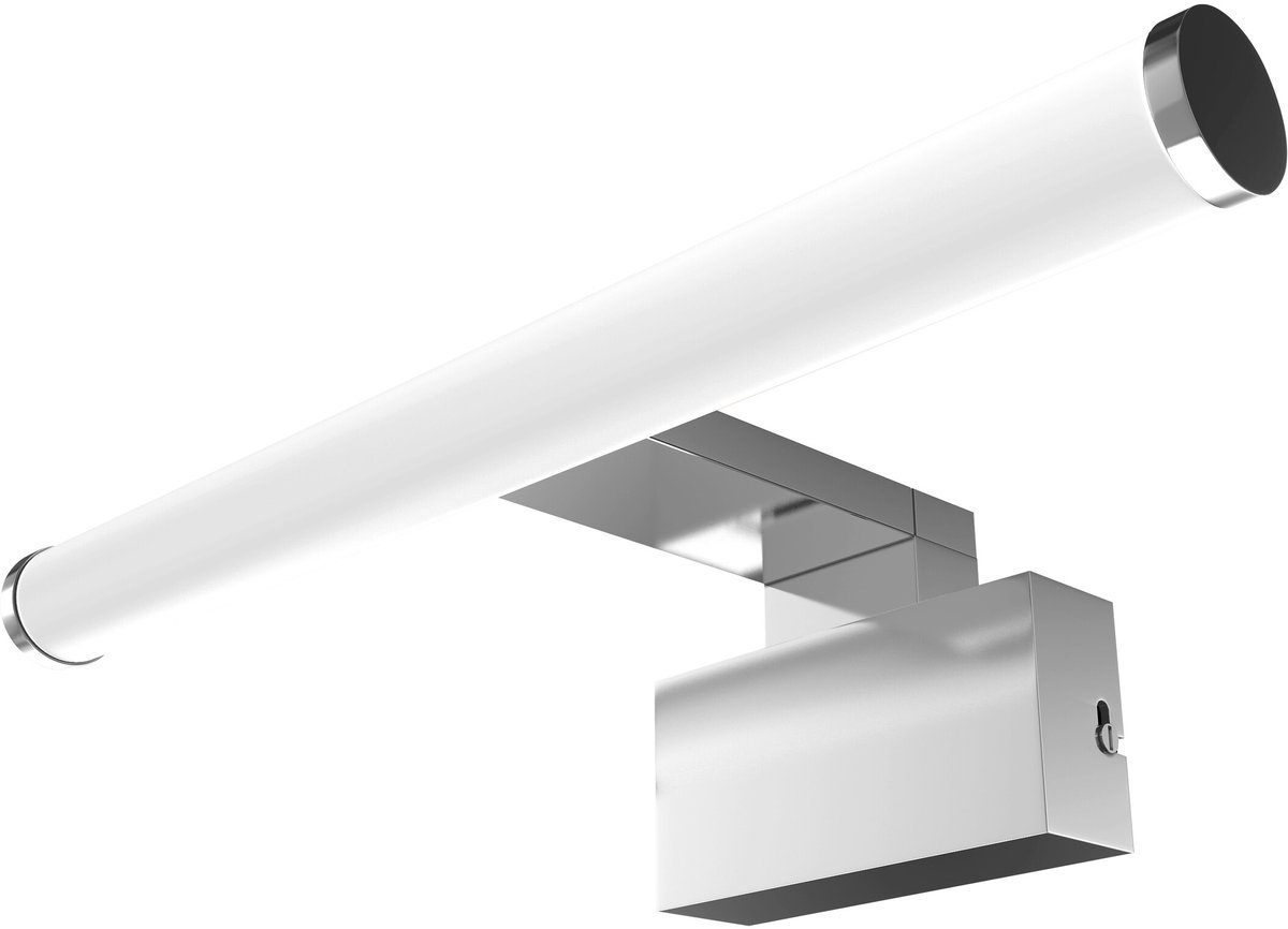 OSRAM lamp chroom, 4000 K, koel wit, 750 lm, 8 W, acrylonitril-butadieen-styreen (ABS), 120° bundelhoek