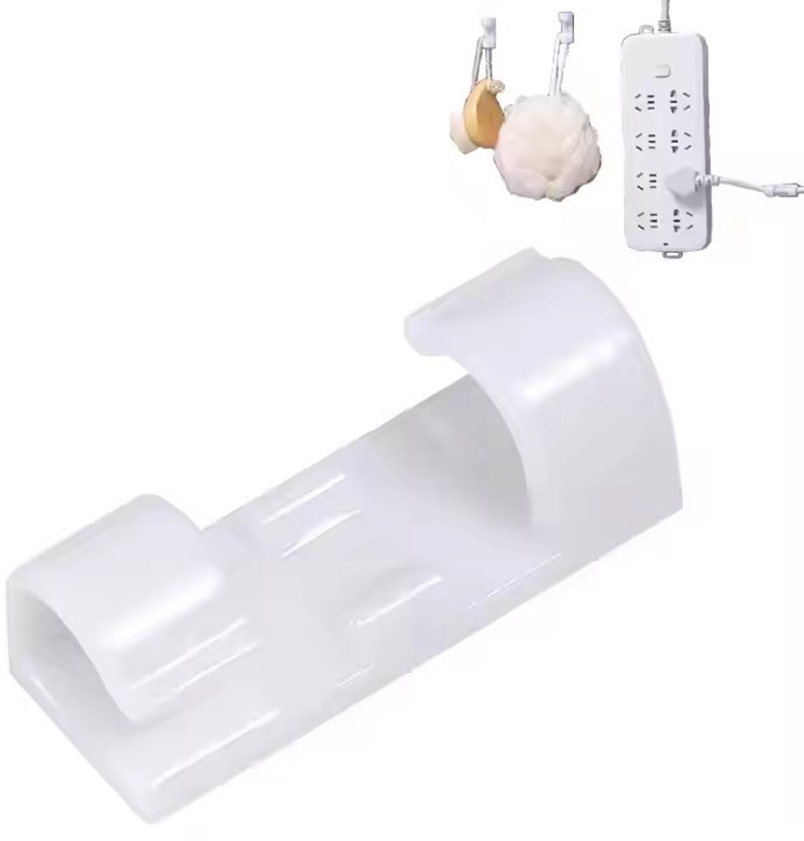 Go Go Gadget - Kabel Clips - Kabelhouder - Zelfklevend - 1 set van 20 stuks - 3cm - Wit