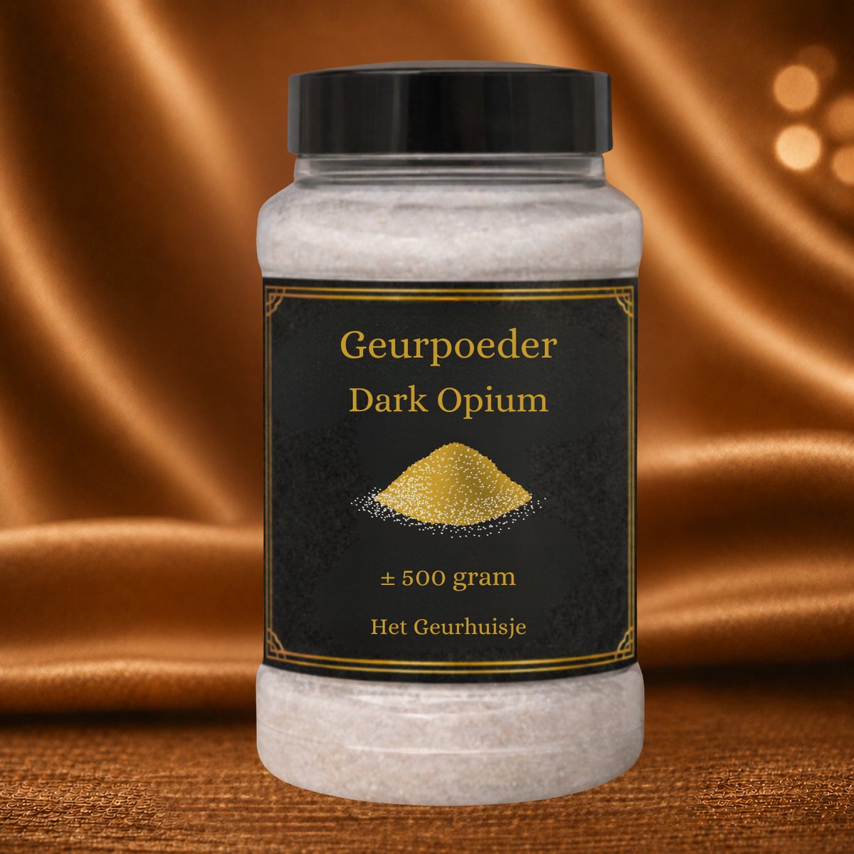 Interieur Geurpoeder: Populaire Damesgeur met Dark Opium (± 500 gram) - Voor Stofzuiger, Tapijt & Interieur - Luxe Geur voor een Schoon & Fris Gevoel - Dierproefvrij