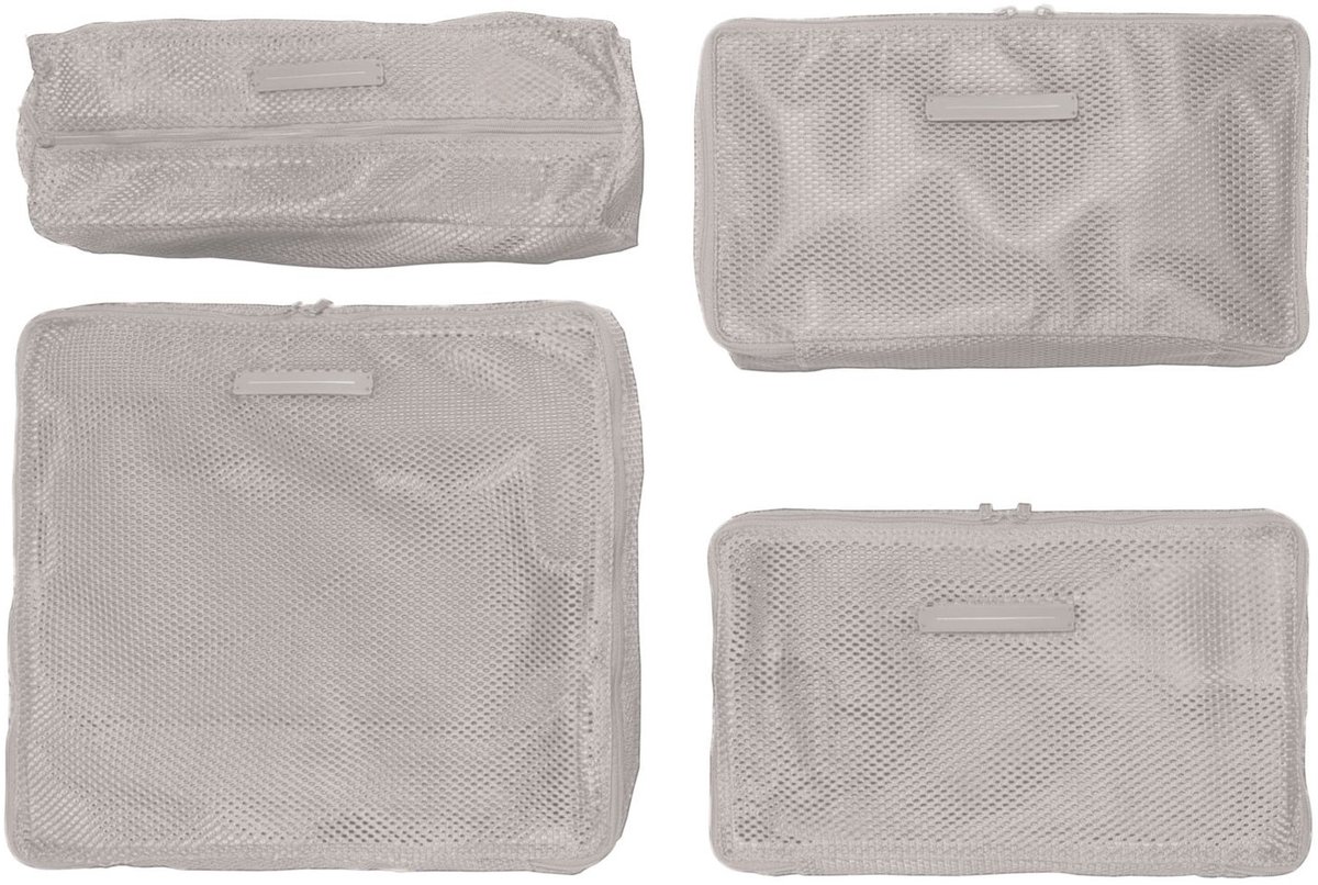 Horizn Studios kledingzak Packing Cubes Set Sand Grey Taupe