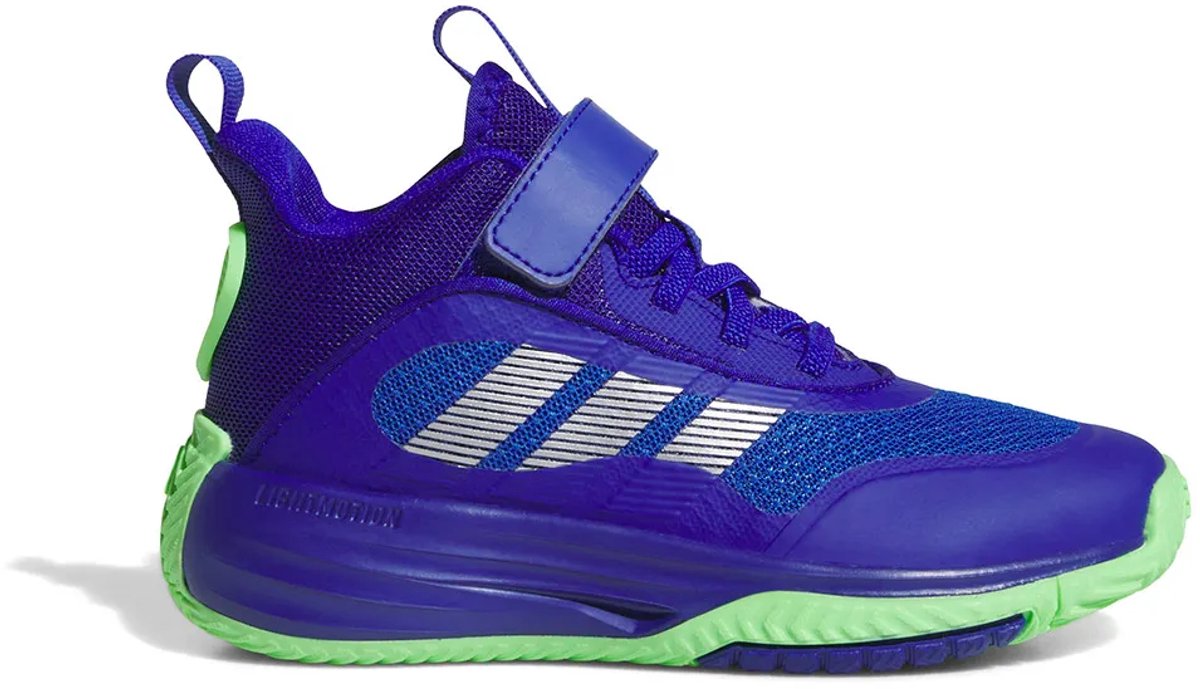 Adidas Ownthegame 3.0 Basketbalschoenen Kinderen Zilver