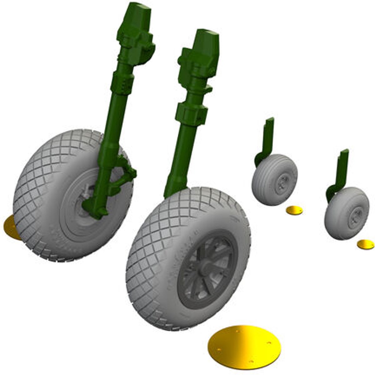 Eduard Modelbouwpakket - SIN648156 Essential Set voor Curtiss P-40 K Accessoires set - 1:48 - Modelbouw