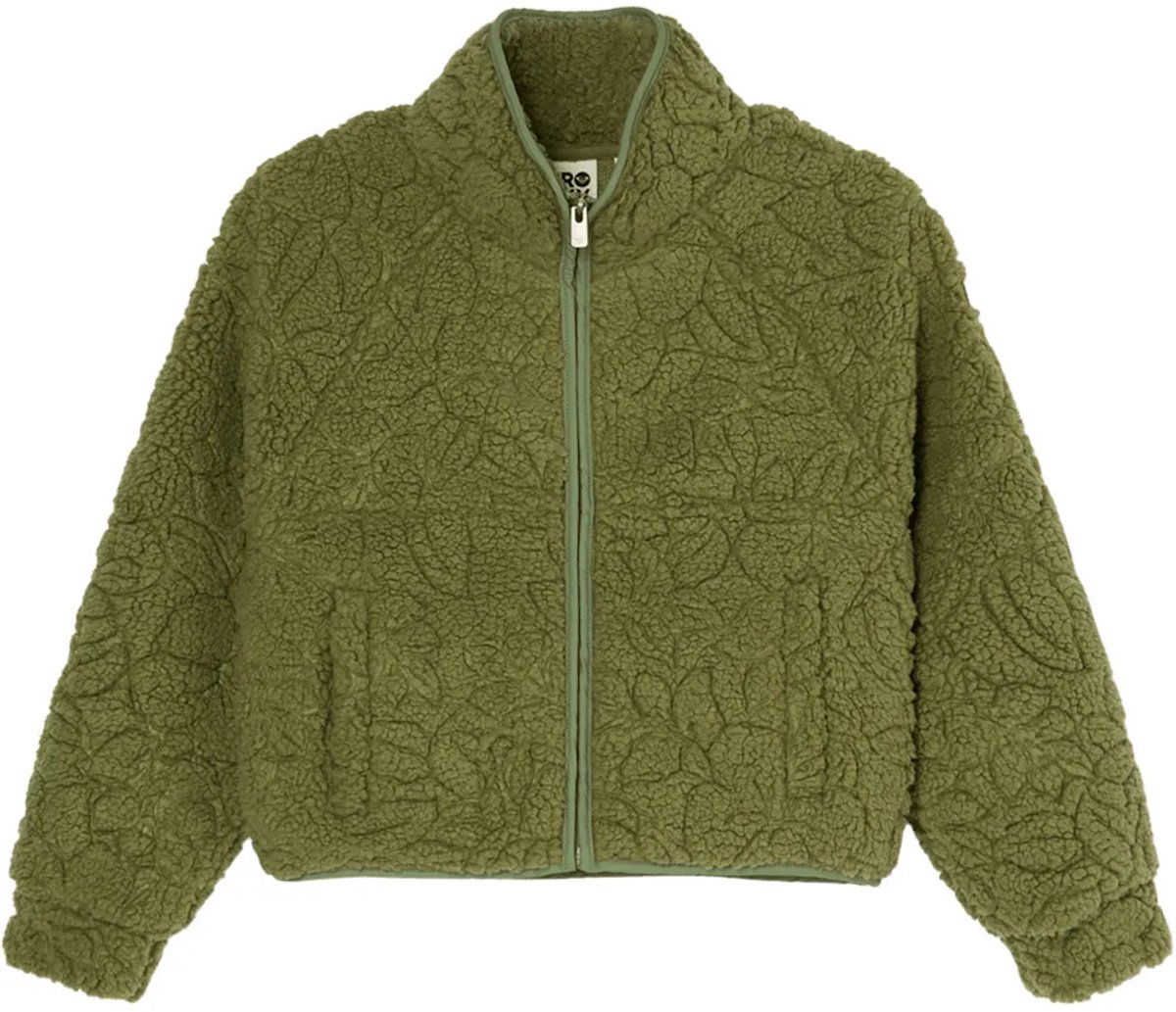 Roxy Blurry Cloud Rg Fleece Groen 16 Years Jongen