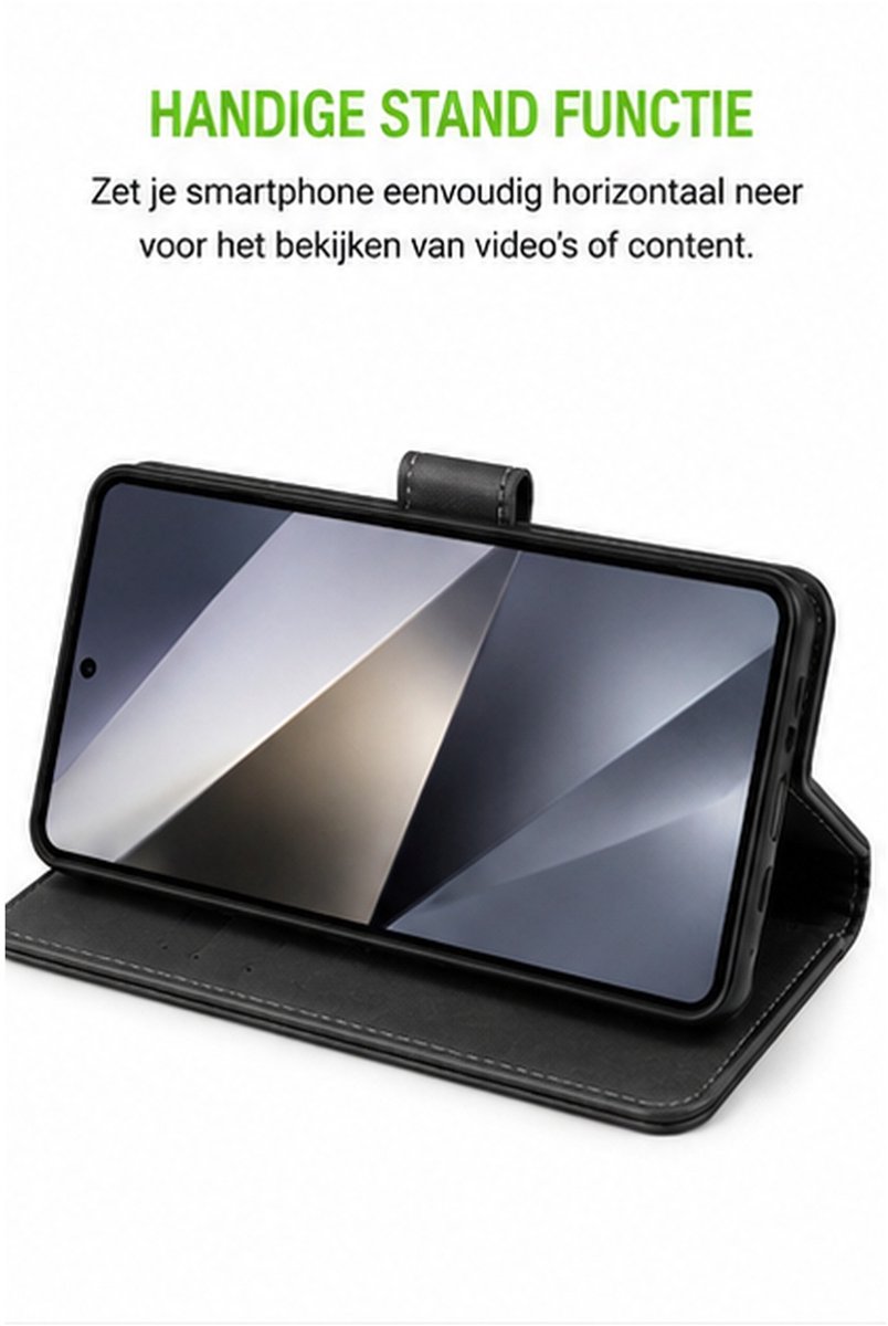 Wallet Case Samsung Galaxy S26 Ultra - Book Case - Zwart
