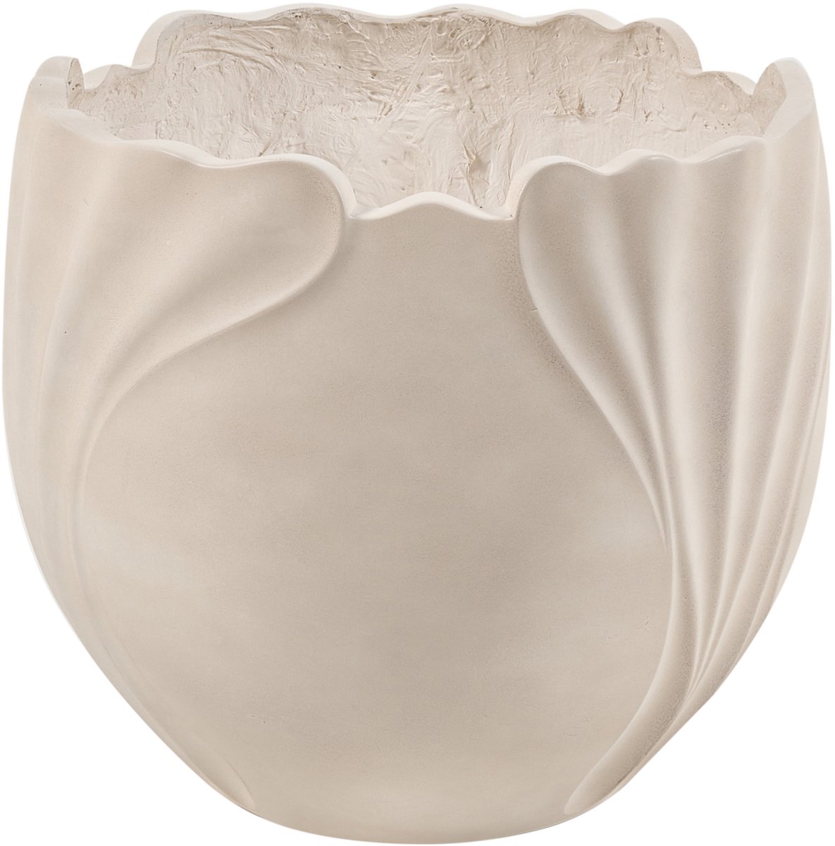 ARPONE - Bloempot - Lichtbeige - 40 l - Magnesiumoxide