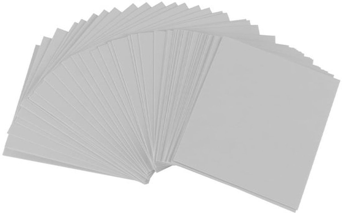 Bedankkaartjes 50 Stuks - Mini Kaartjes - Visitekaartjes - Karton - Klantwaardering - 8,8 x 7,6 cm - Dankkaartjes