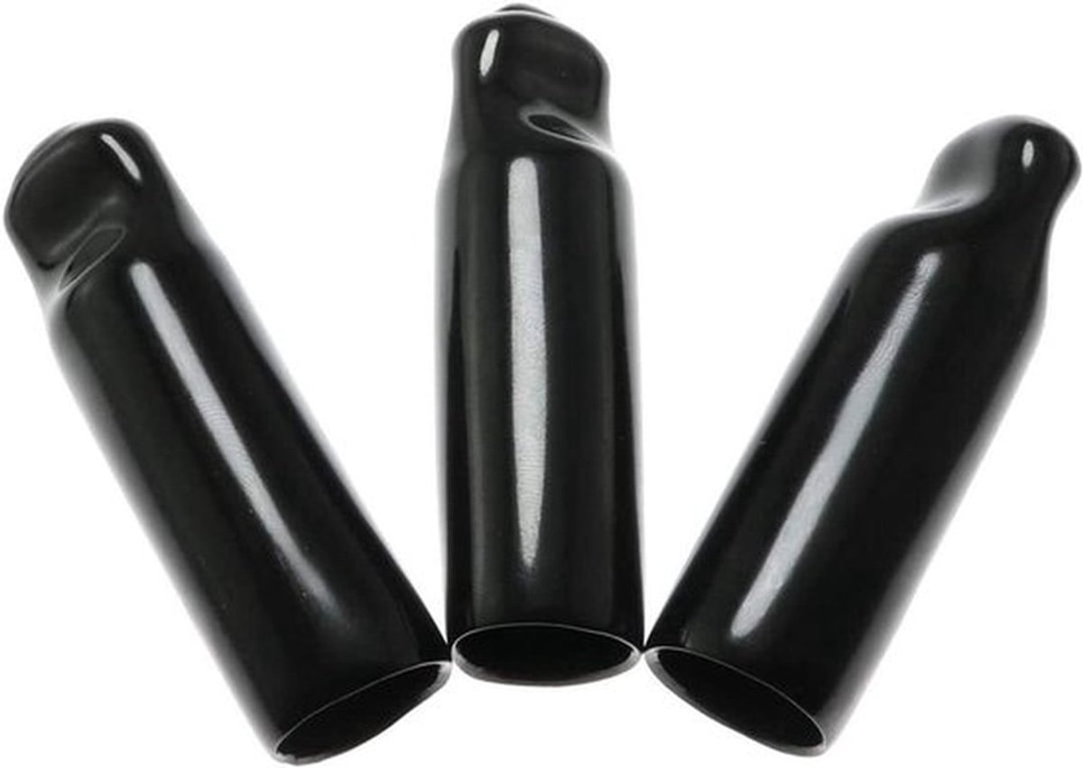 Bierkraandoppen - Accessoires voor bierproductie - Rubberen manchetafdekking - Kegerator-steekdeksels - 10 stuks - Geschikt voor Black Beer - Bieraccessoires - Kraantapdoppen