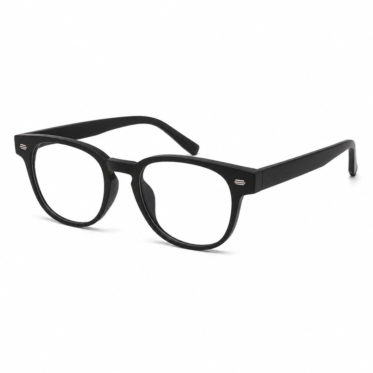 computerbril.shop® Beeldschermbril | DØLC | Zwart | Blue Filter Bril | Anti Blauw Licht Bril Zonder Sterkte 0.00