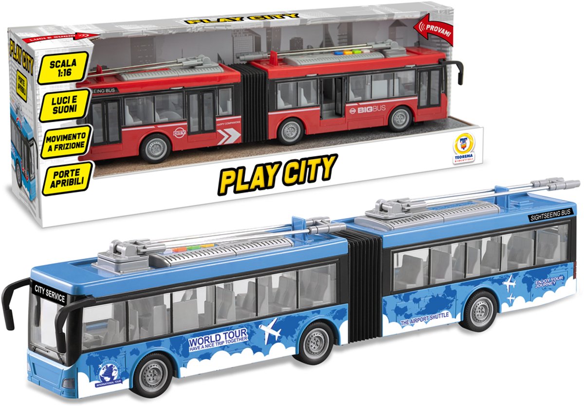 Stads Trolley Bus schaal 1:16