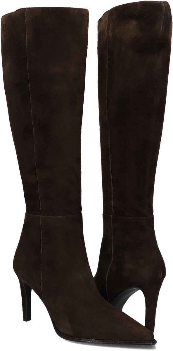 Notre-V 8990 Laarzen - Suède - Dames - Bruin - Maat 36