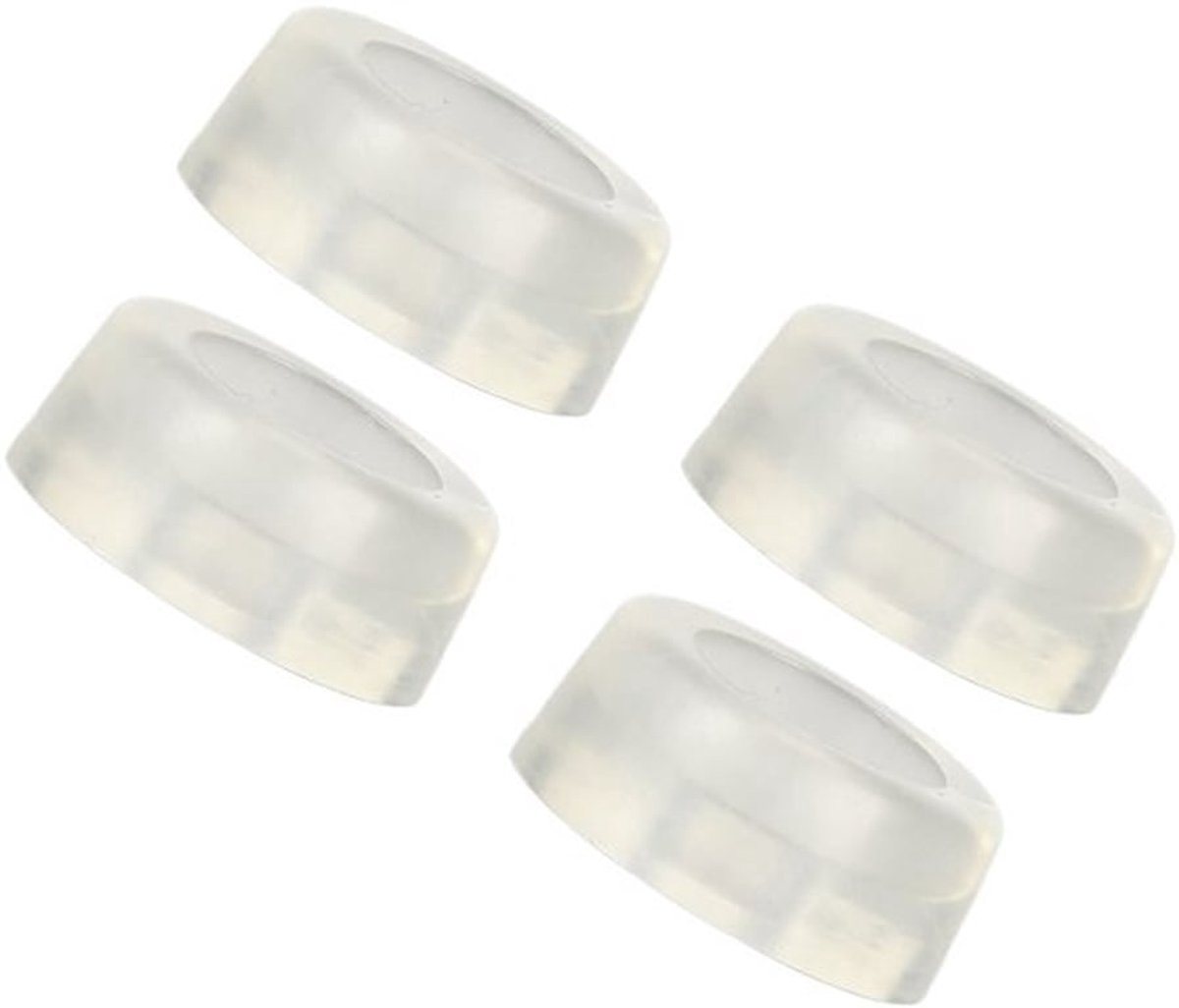 Kussenvoeten 4-delige Set - Antislip - Zacht PVC - Duurzaam - Voor Naaimachines - Goede Elasticiteit - Naaimachinevoeten