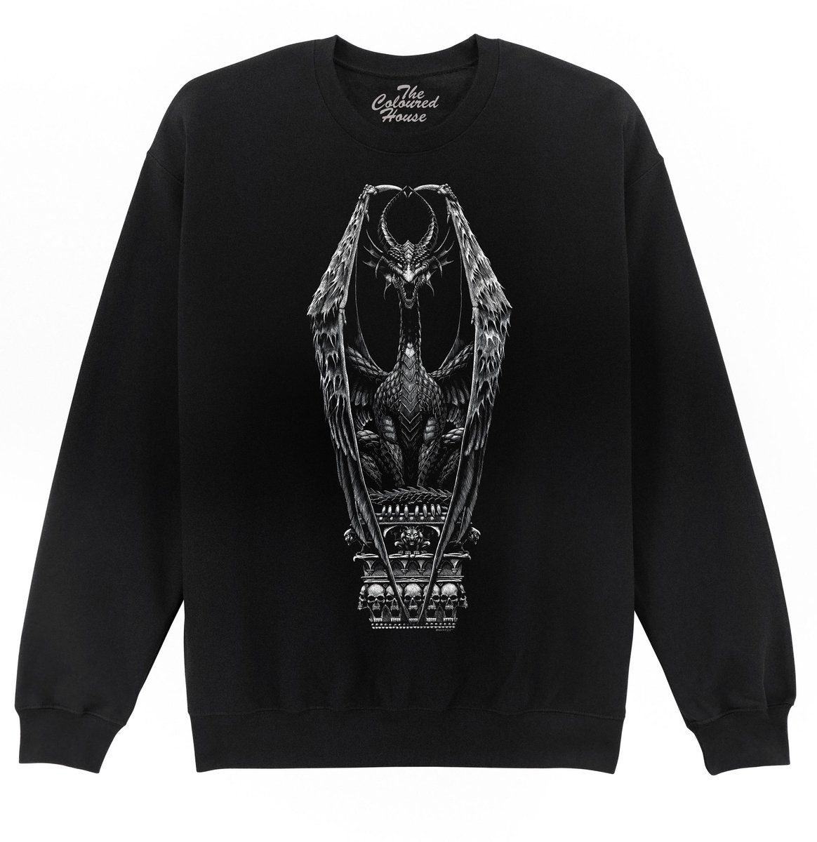 Draak Coffin Dragon The Coloured House Sweater L