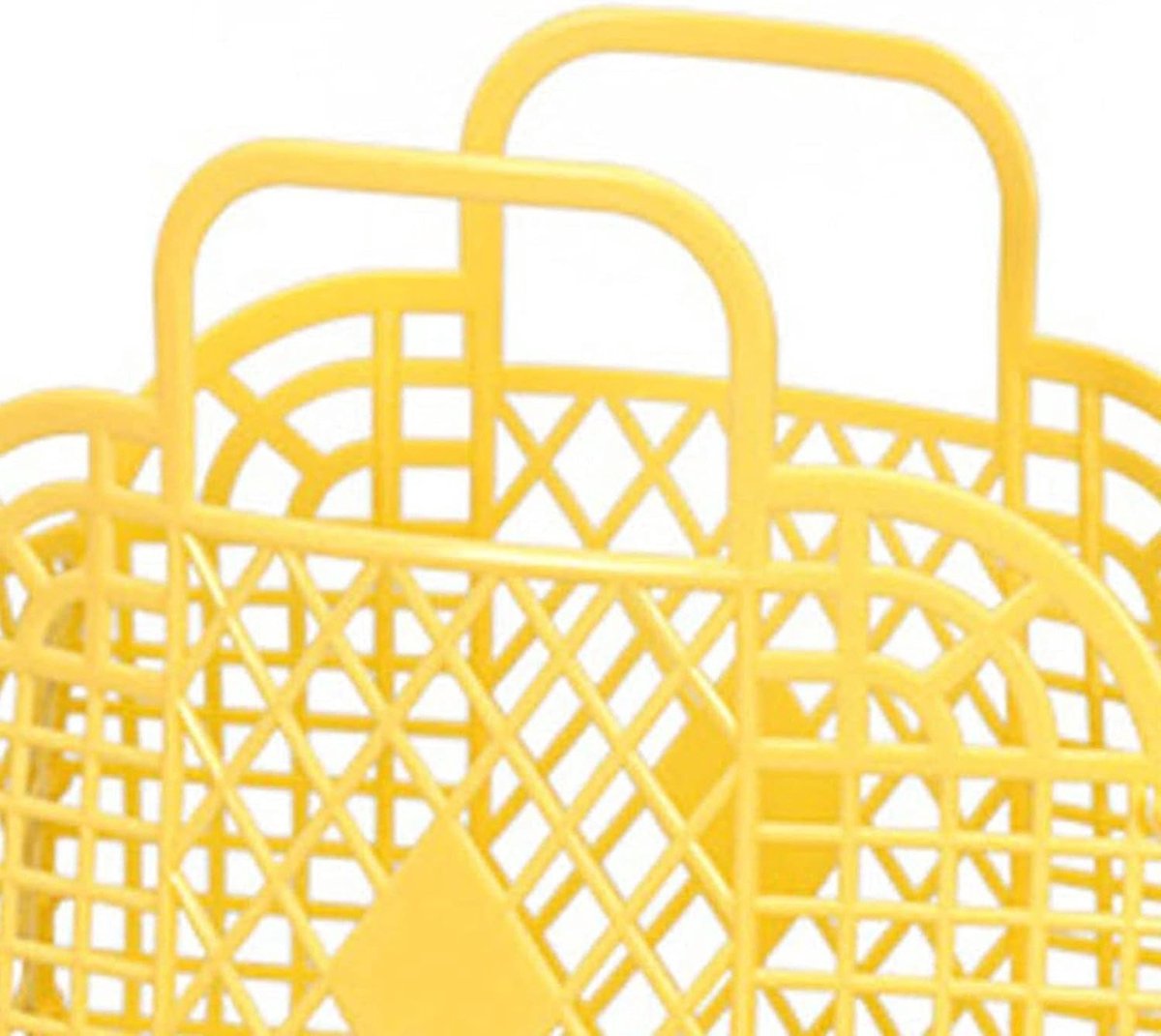 Vouwbare Opbergmand van Plastic voor Thuis, Strand en Winkelen - Ideaal voor Kleding en Speelgoed (250x110x220mm)