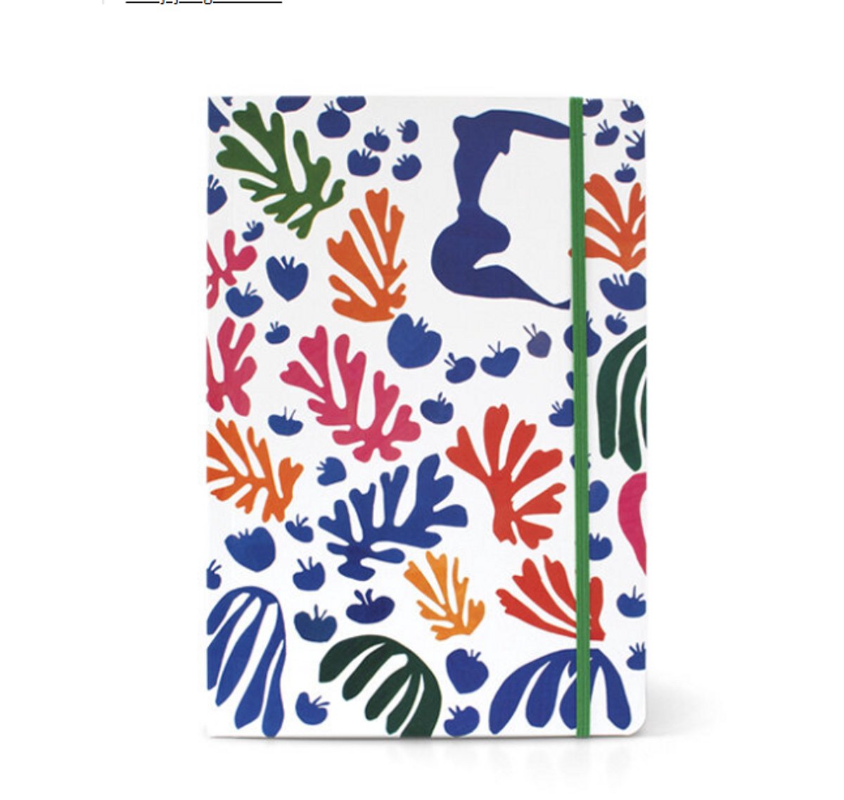 Lanzfeld Matisse - Notitieboek A5 - Gelinieerd - La Perruche et la Sirène - 80 Pagina's - Softcover