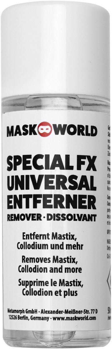 SFX Universele Remover 50 ml voor Collodium, Mastix Huidlijm en meer