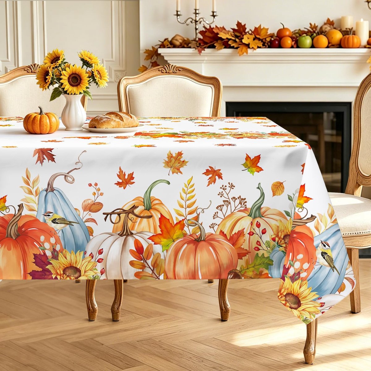 Solidchoice - Wasbaar Tafelkleed met Herfstthema