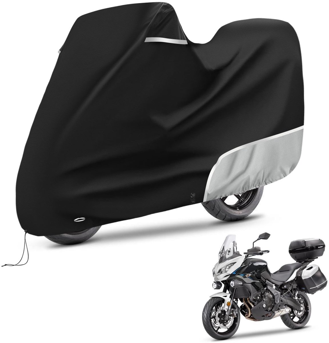 Solidchoice - Waterdichte Motorhoes voor Kawasaki Versys 650 en 1000