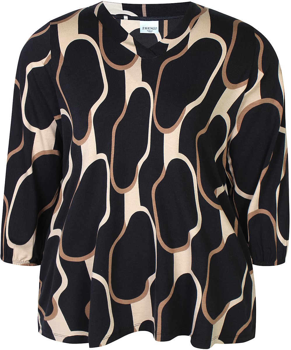 Zhenzi - Sylva 1432 - Blouse Black maat S=42/44