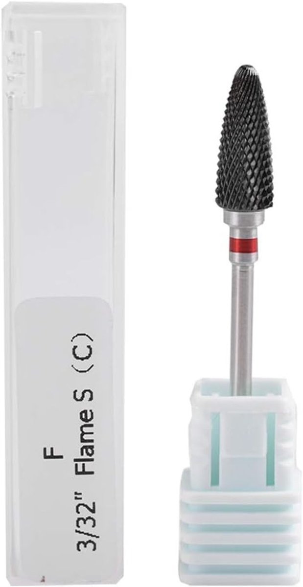 Professionele keramische nagelsnijder voor nagelturnmachines, 5 soorten nageltips, ideaal voor manicure en pedicure, perfect voor het polijsten en herstellen van nagels