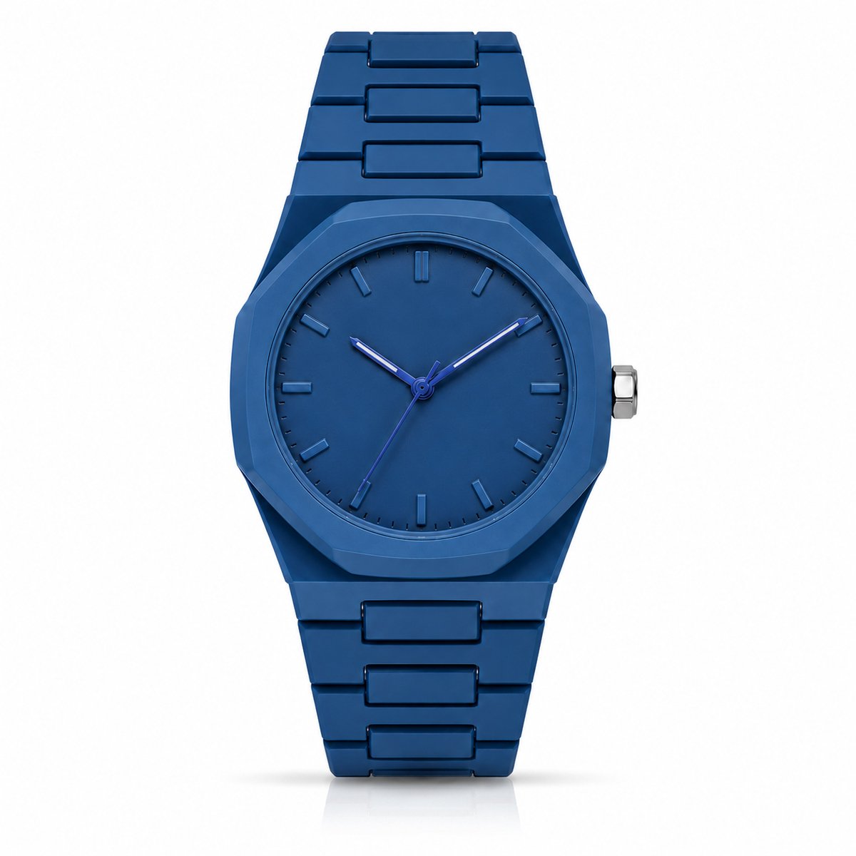 LGT JWLS Soho Blauw Kunststof Herenhorloge
