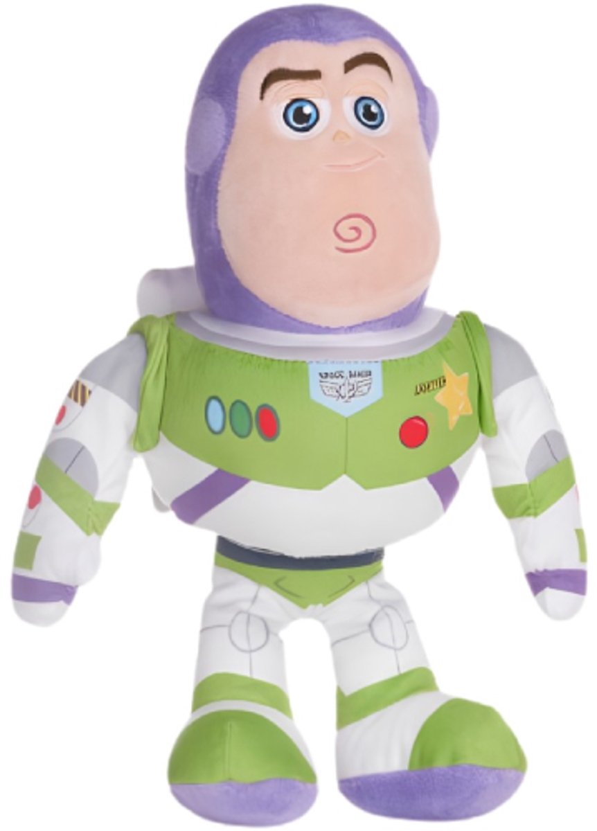 Buzz Lightyear - Disney Toy Story Pluche Knuffel 30 cm - Speelgoed Knuffels voor Kinderen Jongens Meisjes