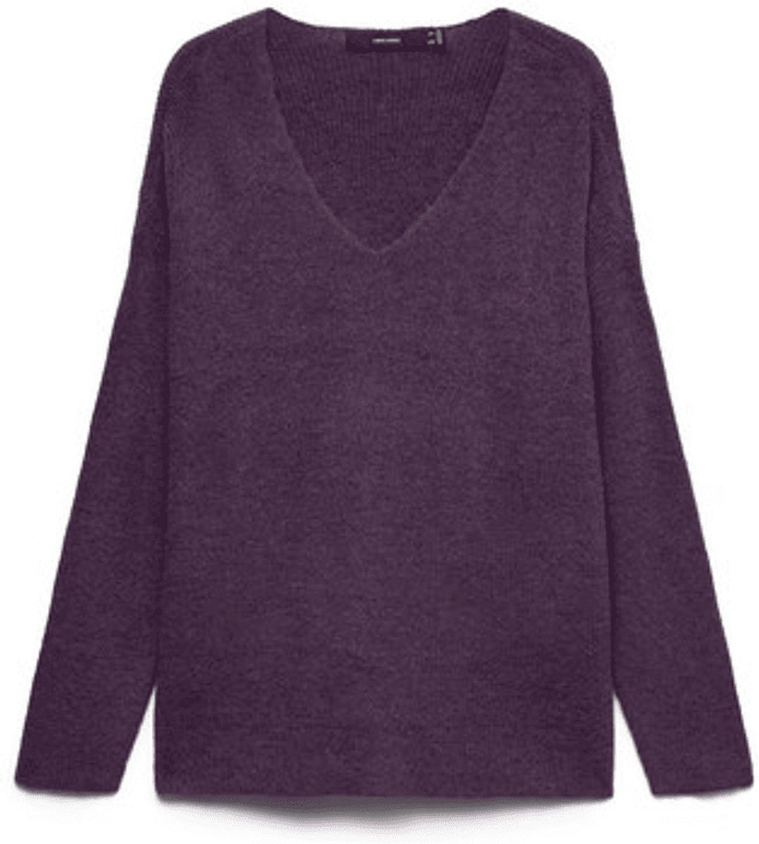 Vero Moda Vmcrewlefile L V-neck Bloue Weet Grape | Paars | Maat: S